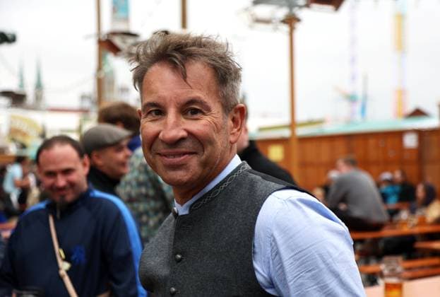 Football, Men, 3 Liga, Season 2025 2026, TSV 1860 Munich, official Oktoberfest visit, Hacker Festzelt Gernot Mang, President TSV 1860 Munich Head, Portrait