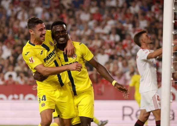 Spanish La Liga EA Sports soccer match Sevilla vs Villarreal at Ramon Sanchez Pizjuan stadium in Sevilla, Spain 23 september 2025 JORNADA 6 LIGA EA SPORTS SEVILLA FC-VILLARREAL 900 Cordon Press  900 CordonxPress LOF - Sevilla vs Villarreal