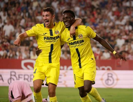Spanish La Liga EA Sports soccer match Sevilla vs Villarreal at Ramon Sanchez Pizjuan stadium in Sevilla, Spain 23 september 2025 JORNADA 6 LIGA EA SPORTS SEVILLA FC-VILLARREAL 900 Cordon Press  900 CordonxPress LOF - Sevilla vs Villarreal