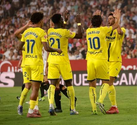Spanish La Liga EA Sports soccer match Sevilla vs Villarreal at Ramon Sanchez Pizjuan stadium in Sevilla, Spain 23 september 2025 JORNADA 6 LIGA EA SPORTS SEVILLA FC-VILLARREAL 900 Cordon Press  900 CordonxPress LOF - Sevilla vs Villarreal