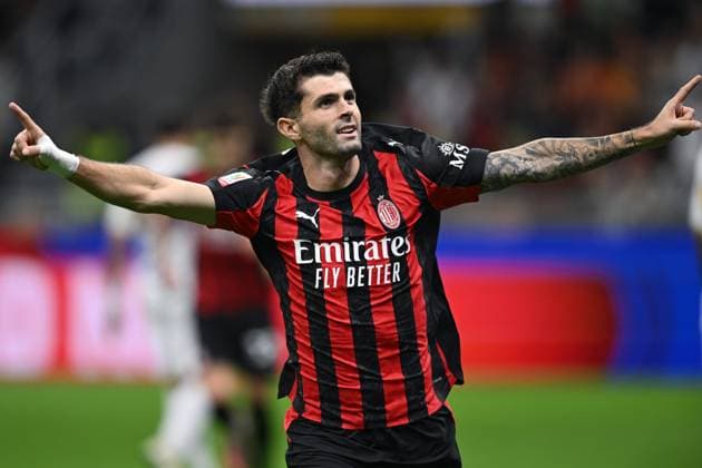 Db Milano 23 09 2025 - Coppa Italia Milan-Lecce foto Daniele Buffa Image nella foto: esultanza gol Christian Pulisic 