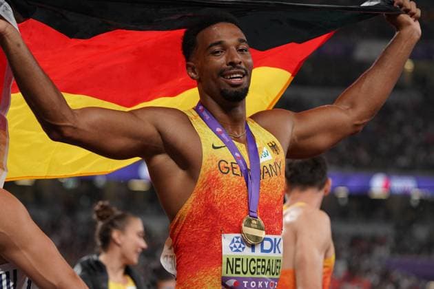 WM 2025 Tokio, World Athletics, Leichtathletik, athletics, Track and Field, World athletics Championships 2025 Tokyo , Leichtathletik WM 2025 Tokyo 13.09-21.09.2025, Tokyo Japan Zehnkampf Männer, Decathlon Men , Leo Neugebauer Deutschland *** World Championships 2025 Tokyo, World Athletics, athletics, athletics, Track and Field, World athletics Championships 2025 Tokyo , World Championships 2025 Tokyo 13 09 21 09 2025, Tokyo Japan Decathlon Men, Decathlon Men , Leo Neugebauer Germany