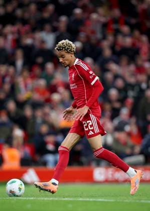 Liverpool v Southampton - Carabao Cup Third Round Hugo Ekitike of Liverpool on the ball during the Carabao Cup Third Round match between Liverpool and Southampton at Anfield on September 23, 2025 in Liverpool, England. Liverpool Anfield England United Kingdom Copyright: xEdxSykes Sportsphoto APLx 14136015