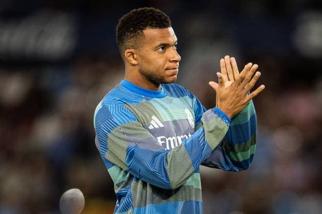 September 23, 2025, Valencia, Spain, Spain: Kylian MBAPPE of Real Madrid during the LaLiga match between Levante UD and Real Madrid CF at Estadio Ciudad de Valencia on September 23, 2025 in Valencia, Spain. Omar Arnau Valencia Spain - ZUMAm308 20250923_zsp_m308_035 Copyright: xMatthieuxMirvillex