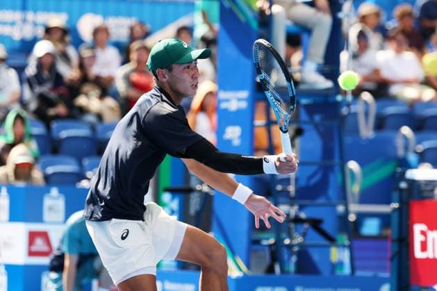Yosuke Watanuki (JPN), SEPTEMBER 24, 2025 - Tennis : Kinoshita Group Japan Open Tennis Championships 2025 Men s Singles round of 32 at Ariake Coliseum, Tokyo, Japan. Noxthirdxpartyxsales  aflo_304587619