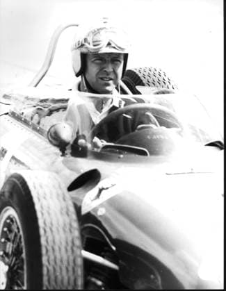 Wolfgang Graf Berghe von Trips auf Ferrari liegt in der Weltmeisterschaftwertung in Führung beim Grossen Preis von Deutschland auf dem Nürburgring im Juni 1961. Am 10. September 1961 verunglückte er tödlich in Monza. !ACHTUNG AUFNAHMEDATUM GESCHÄTZT! *** Wolfgang Graf Berghe from Trips on Ferrari is in the World Championship ranking in Leadership the grand Prize from Germany on the Nürburgring in June 1961 at 10 September 1961 accident he deadly in Monza ATTENTION date estimated !ACHTUNG AUFNAHMEDATUM GESCHÄTZT!