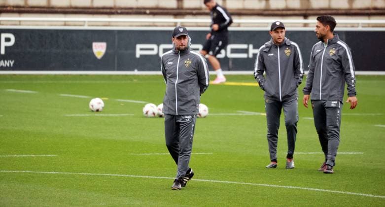 Football, EL, VfB Stuttgart training