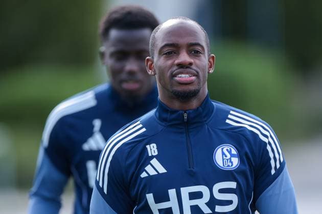 24 09 2025, Football, Season 2025 2026, Training FC Schalke 04, Christopher Antwi Adjei FC Schalke 04 , Gelsenkirchen Training ground FC Schalke 04 NRW Germany xRHR PHOTO YYx Copyright: RHR-FOTOx RHR-FOTO YY