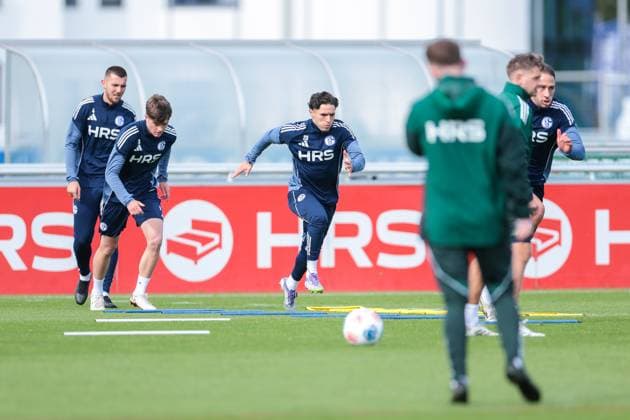24 09 2025, Football, Season 2025 2026, Training FC Schalke 04, Soufiane El Faouzi FC Schalke 04 , Gelsenkirchen Training ground FC Schalke 04 NRW Germany xRHR PHOTO YYx Copyright: RHR-FOTOx RHR-FOTO YY