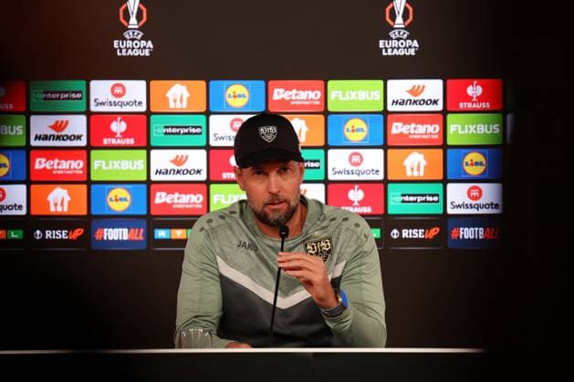 Football, EL, VfB Stuttgart press conference