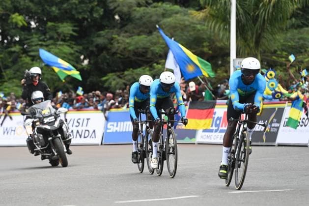 Cycling, World Championships in Kigali, Rwanda, Mixed Team Time Trial