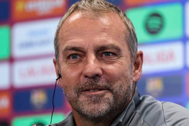 Football, Spain, FC Barcelona press conference