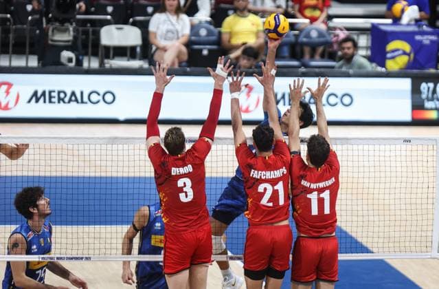 2025.09.24 Pasay City Manila siatkowka mezczyn Mistrzostwa Swiata FIVB 2025 Wlochy - Belgia N z FIVB Men s World Championship, WM, Weltmeisterschaft 2025 Italy - Belgium quarter finals cwiercfinal Foto Szymon Gorski PressFocus 2025.09.24 Pasay City Manila volleyball men FIVB Men s World Championship 2025 ITALY v BELGIUM FIVB Men s World Championship 2025 Italy - Belgium quarter finals Credit: Szymon Gorski PressFocus NEWSPIX.PL --- newspix.pl 