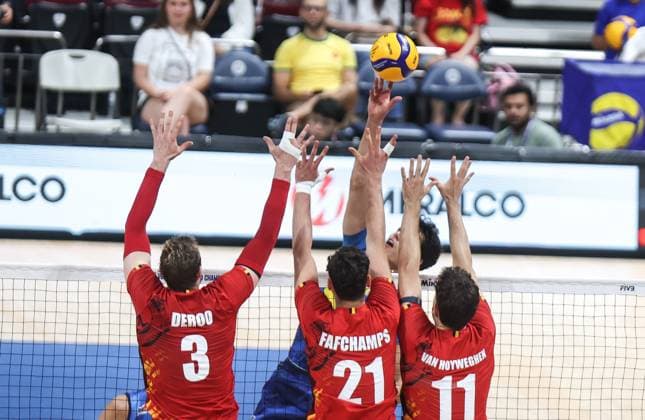 2025.09.24 Pasay City Manila siatkowka mezczyn Mistrzostwa Swiata FIVB 2025 Wlochy - Belgia N z FIVB Men s World Championship, WM, Weltmeisterschaft 2025 Italy - Belgium quarter finals cwiercfinal Foto Szymon Gorski PressFocus 2025.09.24 Pasay City Manila volleyball men FIVB Men s World Championship 2025 ITALY v BELGIUM FIVB Men s World Championship 2025 Italy - Belgium quarter finals Credit: Szymon Gorski PressFocus NEWSPIX.PL --- newspix.pl 