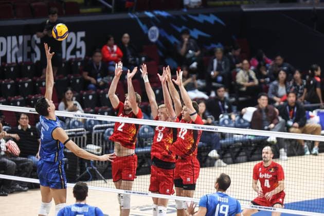 2025.09.24 Pasay City Manila siatkowka mezczyn Mistrzostwa Swiata FIVB 2025 Wlochy - Belgia N z FIVB Men s World Championship, WM, Weltmeisterschaft 2025 Italy - Belgium quarter finals cwiercfinal Foto Szymon Gorski PressFocus 2025.09.24 Pasay City Manila volleyball men FIVB Men s World Championship 2025 ITALY v BELGIUM FIVB Men s World Championship 2025 Italy - Belgium quarter finals Credit: Szymon Gorski PressFocus NEWSPIX.PL --- newspix.pl 