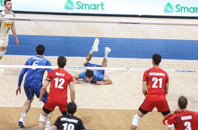2025.09.24 Pasay City Manila siatkowka mezczyn Mistrzostwa Swiata FIVB 2025 Wlochy - Belgia N z FIVB Men s World Championship, WM, Weltmeisterschaft 2025 Italy - Belgium quarter finals cwiercfinal Foto Szymon Gorski PressFocus 2025.09.24 Pasay City Manila volleyball men FIVB Men s World Championship 2025 ITALY v BELGIUM FIVB Men s World Championship 2025 Italy - Belgium quarter finals Credit: Szymon Gorski PressFocus NEWSPIX.PL --- newspix.pl 