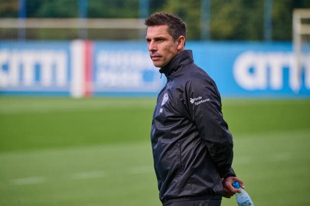 24 09 2025, Football, Men, 2 BL, Season 2025 2026, Training Holstein Kiel Coach Marcel Rapp Kiel, Projensdorf Projensdorf, Training ground, Kuns Schleswig Holstein Germany