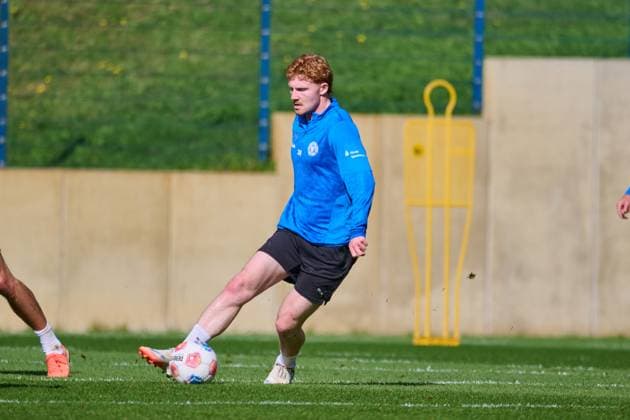 24 09 2025, Football, Men, 2 BL, Season 2025 2026, Training Holstein Kiel Robert Wagner Kiel, Projensdorf Projensdorf, Training ground, Kuns Schleswig Holstein Germany