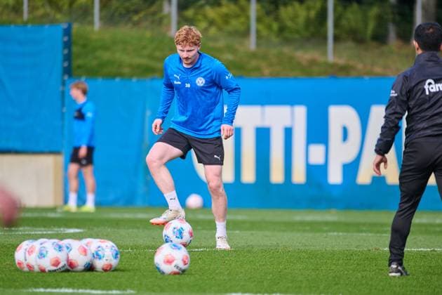 24 09 2025, Football, Men, 2 BL, Season 2025 2026, Training Holstein Kiel Robert Wagner Kiel, Projensdorf Projensdorf, Training ground, Kuns Schleswig Holstein Germany