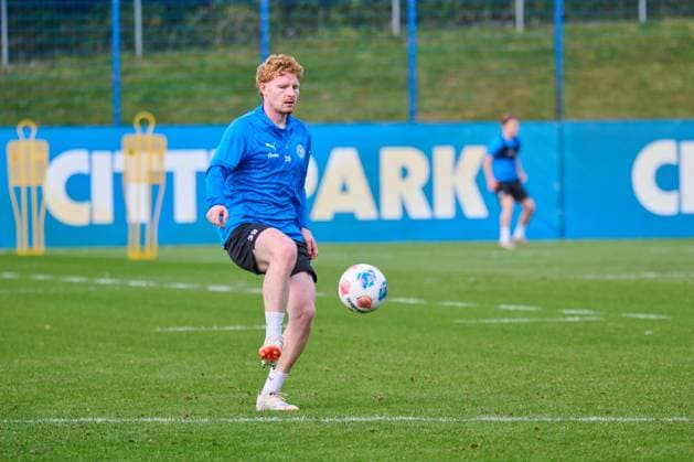 24 09 2025, Football, Men, 2 BL, Season 2025 2026, Training Holstein Kiel Robert Wagner Kiel, Projensdorf Projensdorf, Training ground, Kuns Schleswig Holstein Germany