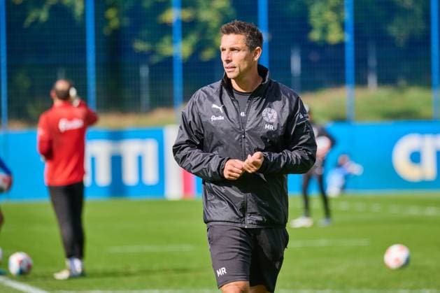 24 09 2025, Football, Men, 2 BL, Season 2025 2026, Training Holstein Kiel Coach Marcel Rapp Kiel, Projensdorf Projensdorf, Training ground, Kuns Schleswig Holstein Germany