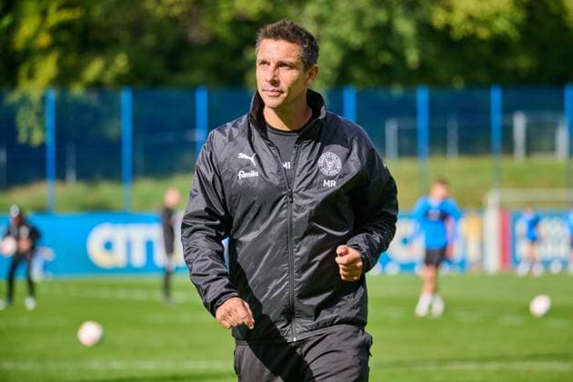 24 09 2025, Football, Men, 2 BL, Season 2025 2026, Training Holstein Kiel Coach Marcel Rapp Kiel, Projensdorf Projensdorf, Training ground, Kuns Schleswig Holstein Germany