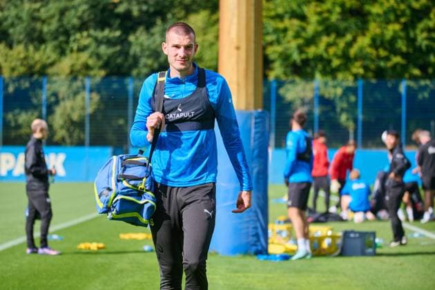 24 09 2025, Football, Men, 2 BL, Season 2025 2026, Training Holstein Kiel David Zec Kiel, Projensdorf Projensdorf, Training ground, Kuns Schleswig Holstein Germany