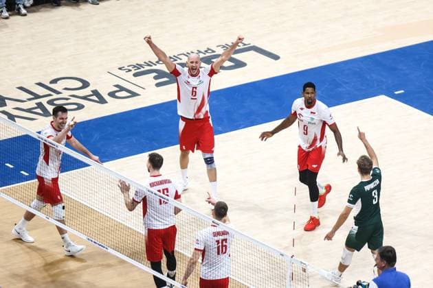 2025.09.24 Pasay City Manila siatkowka mezczyn Mistrzostwa Swiata FIVB 2025 Polska - Turcja N z MARCIN KOMENDA BARTOSZ KUREK WILFREDO LEON radosc zwyciestwo winner win Foto Szymon Gorski PressFocus 2025.09.24 Pasay City Manila Volleyball men FIVB Men s World Championship, WM, Weltmeisterschaft 2025 quarterfinal match Poland v Turkiye Polska - Turcja FIVB Men s World Championship 2025 Poland - Turkey quarter finals cwiercfinal Wilredo Leon Bartosz Kurek radosc zwyciestwo winner win Credit: Szymon Gorski PressFocus NEWSPIX.PL --- newspix.pl 