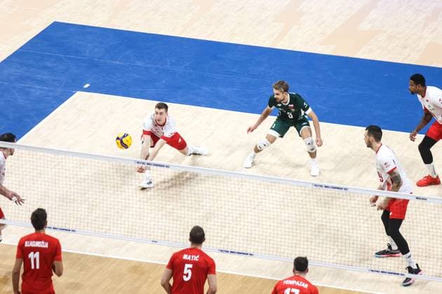 2025.09.24 Pasay City Manila siatkowka mezczyn Mistrzostwa Swiata FIVB 2025 Polska - Turcja N z JAKUB POPIWCZAK Foto Szymon Gorski PressFocus 2025.09.24 Pasay City Manila Volleyball men FIVB Men s World Championship, WM, Weltmeisterschaft 2025 quarterfinal match Poland v Turkiye Polska - Turcja FIVB Men s World Championship 2025 Poland - Turkey quarter finals cwiercfinal Wilredo Leon Bartosz Kurek radosc zwyciestwo winner win Credit: Szymon Gorski PressFocus NEWSPIX.PL --- newspix.pl 