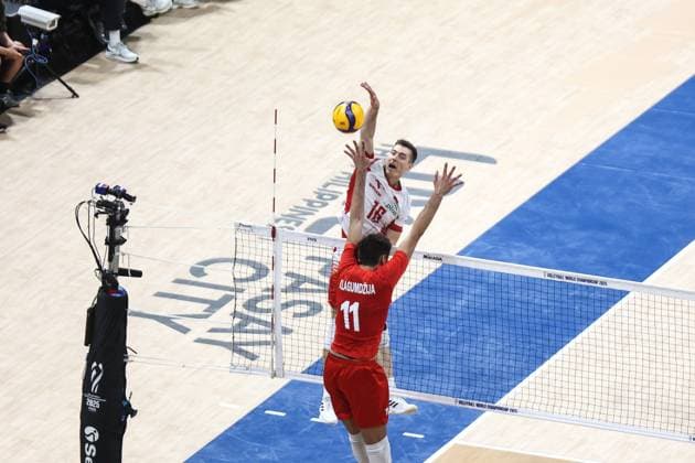 2025.09.24 Pasay City Manila siatkowka mezczyn Mistrzostwa Swiata FIVB 2025 Polska - Turcja N z KAMIL SEMENIUK Foto Szymon Gorski PressFocus 2025.09.24 Pasay City Manila Volleyball men FIVB Men s World Championship, WM, Weltmeisterschaft 2025 quarterfinal match Poland v Turkiye Polska - Turcja FIVB Men s World Championship 2025 Poland - Turkey quarter finals cwiercfinal Wilredo Leon Bartosz Kurek radosc zwyciestwo winner win Credit: Szymon Gorski PressFocus NEWSPIX.PL --- newspix.pl 