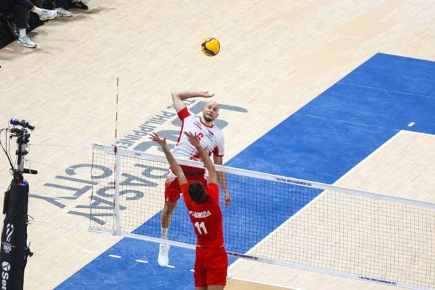 2025.09.24 Pasay City Manila siatkowka mezczyn Mistrzostwa Swiata FIVB 2025 Polska - Turcja N z BARTOSZ KUREK Foto Szymon Gorski PressFocus 2025.09.24 Pasay City Manila Volleyball men FIVB Men s World Championship, WM, Weltmeisterschaft 2025 quarterfinal match Poland v Turkiye Polska - Turcja FIVB Men s World Championship 2025 Poland - Turkey quarter finals cwiercfinal Wilredo Leon Bartosz Kurek radosc zwyciestwo winner win Credit: Szymon Gorski PressFocus NEWSPIX.PL --- newspix.pl 