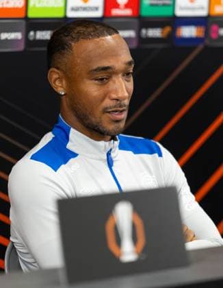 Derek Cornelius of Rangers during today s press conference, PK, Pressekonferenz to preview the UEFA Europa League match versus Genk. Rangers Press Conference - The Rangers Training Centre, Glasgow, Lanarkshire, Scotland, UK - 24 Sep 2025Glasgow The Rangers Training Centre Lanarkshire, Scotland United Kingdom EDITORIAL USE ONLY  Copyright: xRangersxFC Shutterstockx 15502455a