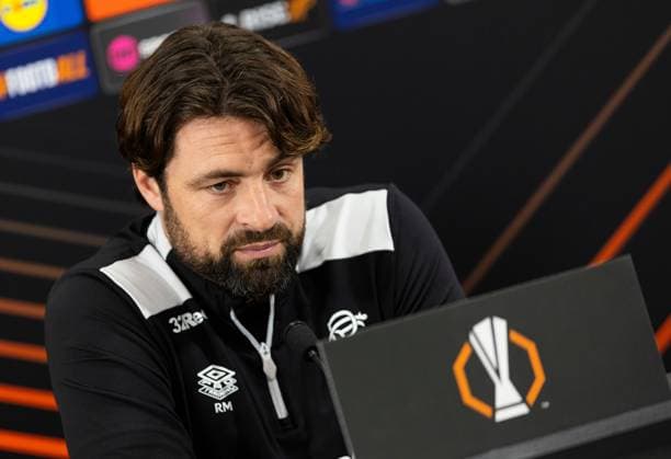 Rangers Head Coach Russell Martin during today s press conference, PK, Pressekonferenz to preview the UEFA Europa League match versus Genk. Rangers Press Conference - The Rangers Training Centre, Glasgow, Lanarkshire, Scotland, UK - 24 Sep 2025Glasgow The Rangers Training Centre Lanarkshire, Scotland United Kingdom EDITORIAL USE ONLY  Copyright: xRangersxFC Shutterstockx 15502455o