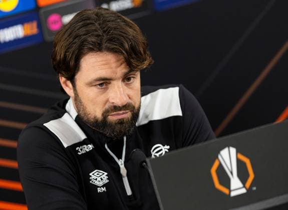 Rangers Head Coach Russell Martin during today s press conference, PK, Pressekonferenz to preview the UEFA Europa League match versus Genk. Rangers Press Conference - The Rangers Training Centre, Glasgow, Lanarkshire, Scotland, UK - 24 Sep 2025Glasgow The Rangers Training Centre Lanarkshire, Scotland United Kingdom EDITORIAL USE ONLY  Copyright: xRangersxFC Shutterstockx 15502455r
