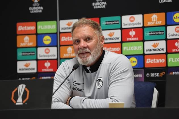 Football, EL, KRC Genk, Press conference