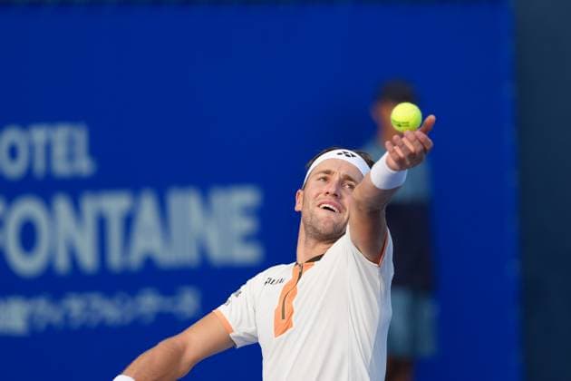 Casper Ruud and Jordan Thompson pair on action during the Men s doubles 1st round at Japan open tennis tournament ATP500 2025 at Ariake Tennis stadium in Tokyo, Japan on September 24, 2025  Copyright: xRanjithxKumar IPAxSportx xipa-agency.netx xx IPA_65687645 IPA_Agency_IPA65687645