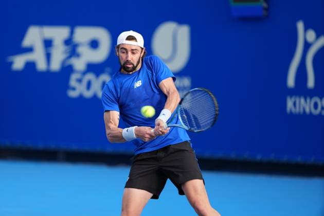 Casper Ruud and Jordan Thompson pair on action during the Men s doubles 1st round at Japan open tennis tournament ATP500 2025 at Ariake Tennis stadium in Tokyo, Japan on September 24, 2025  Copyright: xRanjithxKumar IPAxSportx xipa-agency.netx xx IPA_65687667 IPA_Agency_IPA65687667
