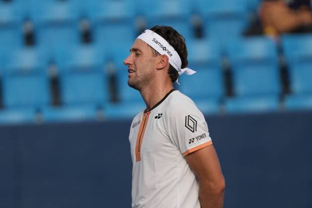 Casper Ruud and Jordan Thompson pair on action during the Men s doubles 1st round at Japan open tennis tournament ATP500 2025 at Ariake Tennis stadium in Tokyo, Japan on September 24, 2025  Copyright: xRanjithxKumar IPAxSportx xipa-agency.netx xx IPA_65687680 IPA_Agency_IPA65687680