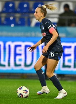 24 09 2025 Soccer season 2025 2026 1 Google Pixel Women Bundesliga 04 Matchday TSG Hoffenheim 1 FC Nürnberg FCN Club Clubfrauen Sportfoto Zink xwoxzix Vanessa Diehm 6, TSG Hoffenheim