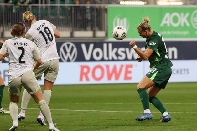 VfL Bremen, BL Frauen Wolfsburg, 24 09 2025, FUßBALL VfL Wolfsburg vs SV Werder Bremen, Google Pixel Frauen Bundesliga, Saison 2025 26 Alexandra Popp VfL Wolfsburg Wolfsburg