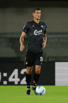 Michael Venturi of Venezia FC during the Italian Cup round of 16 match between Hellas Verona FC and Venezia FC at the Marcantonio Bentegodi Stadium on 24 September 2025 in Verona, Italy. during Hellas Verona FC vs Venezia FC, Italian football Coppa Italia match in Verona, Italy, September 24 2025  Copyright: xEmanuelexPennacchio IPAxSportx xipa-agency.netx xx IPA_65689047 IPA_Agency_IPA65689047