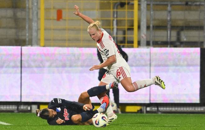 24 09 2025 Soccer season 2025 2026 1 Google Pixel Women Bundesliga 04 Matchday TSG Hoffenheim 1 FC Nürnberg FCN Club Clubfrauen Sportfoto Zink xwoxzix Selina Cerci 29, TSG Hoffenheim Aleigh Gambone 16, 1 FC Nürnberg FCN
