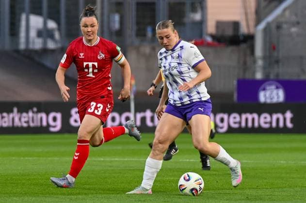 Ramona Maier Google Pixel Frauen Bundesliga SGS Essen 1 FC Köln 24 09 2025 Ramona Maier SGS Essen google Pixel Frauen Bundesliga, 04 Matchday, SGS Essen vs 1 FC Köln on September 24, 2025 at the stadium on Hafenstraße, Essen
