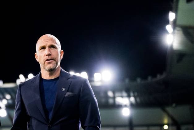 250924 Head coach Henrik Rydström of Malmö FF ahead of the UEFA Europa League football match between Malmö FF and Ludogorets on September 24, 2025 in Malmö Photo Petter Arvidson BILDBYRAN kod PA PA1085 fotboll football soccer fotball uefa europa league europa league malmö ff ludogorets bbeng  Copyright: PETTERxARVIDSON BB250924PA098