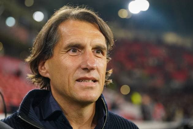 Football UEFA Europa League 2025 26, 1 matchday SC Freiburg vs FC Basel Europa Park Stadion Freiburg Andreas Zeyer, former professional footballer, long-time player for SC Freiburg, midfielder, Bundesliga, club icon, sports official Copyright: xJOERANxSTEINSIEKx