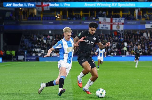 Football, EFL Cup, Huddersfield Town - Manchester City