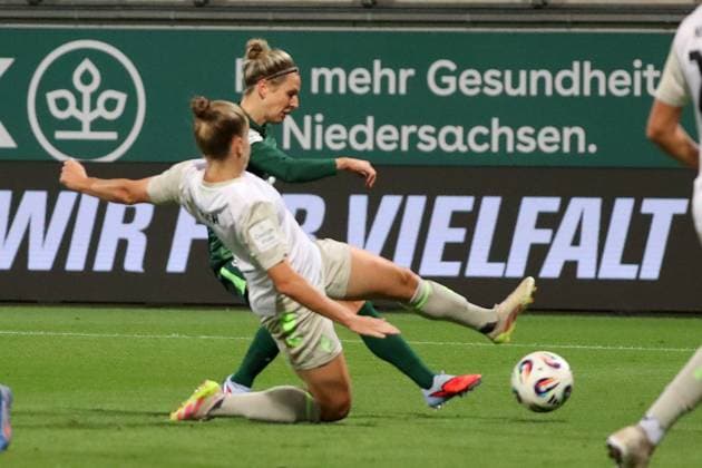 VfL Bremen, BL Women Wolfsburg, 24 09 2025, FOOTBALL VfL Wolfsburg vs SV Werder Bremen, Google Pixel Women Bundesliga, Season 2025 26 Wolfsburg