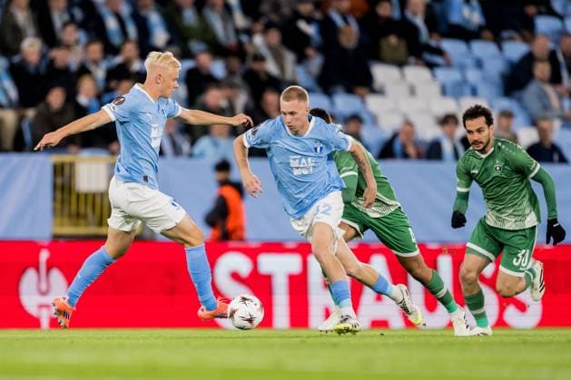 Football, EL, Malmö FF - Ludogorez Rasgrad