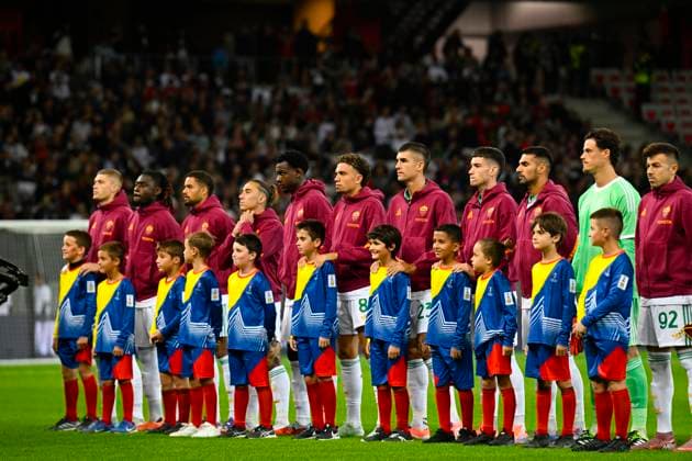 FOOTBALL : OGC Nice VS AS Roma - UEFA Europa League - 24 09 2025 UEFA Europa League match between OGC Nice and AS Roma on September 24, 2025 at the Allianz Riviera Stadium in Nice. NiceFrance  Copyright: xWilliamxCannarellax