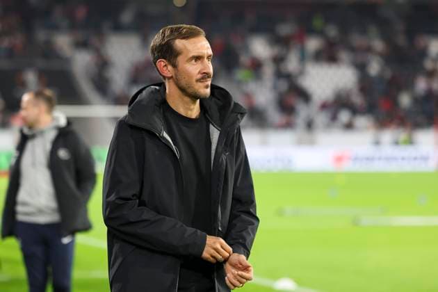 Julian Schuster SC Freiburg, Coach , Germany, Football, UEFA Europa League, Matchday 1, 2025 2026, SC Freiburg vs FC Basel, 24 09 2025, Stadion am Wolfswinkel, Freiburg im Breisgau, Germany Freiburg im Breisgau Stadion am Wolfswinkel Baden Württemberg Germany Copyright: xGrantxHubbsx